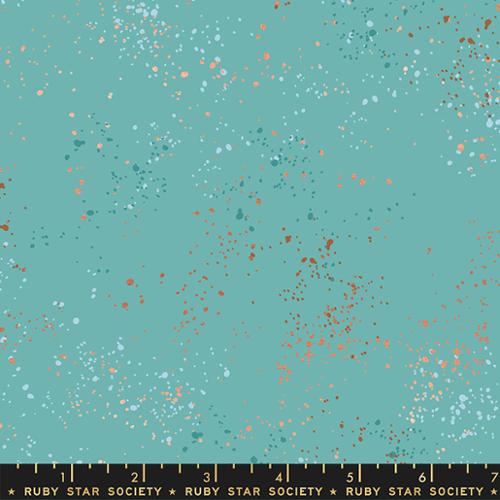 Speckled-Turquoise 108" Wideback