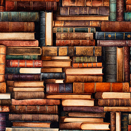 BOOK CLUB-Stacked Books-multi