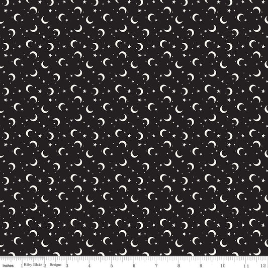 Frank and Friends Moon & Stars Black