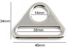 Triangle Ring 1.5" 2pk