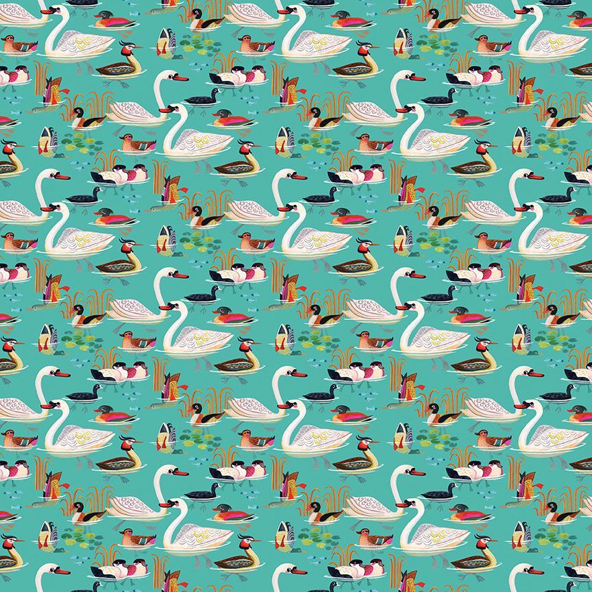 SWANNING OFF - CYAN