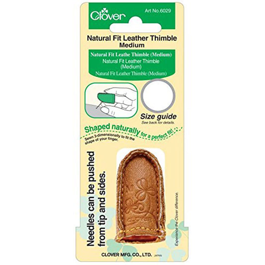 Natural Fit Leather Thimble (Medium)