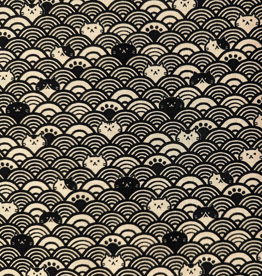 Wave Cat (Black)