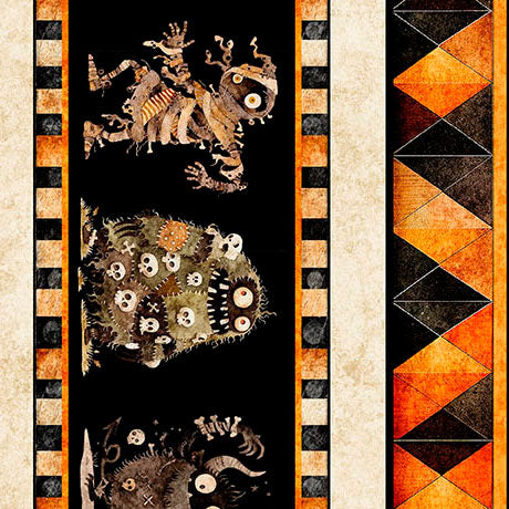 A HAUNTING WE WILL GO-HALLOWEEN MONSTERS BOR