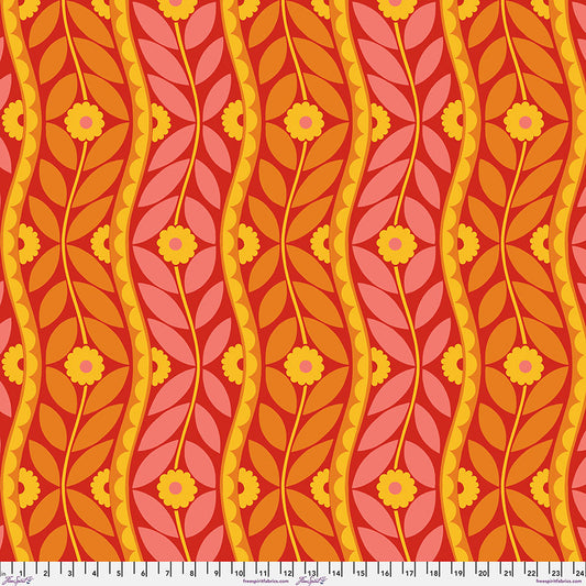 Brocade - Red || Vegetable Patch