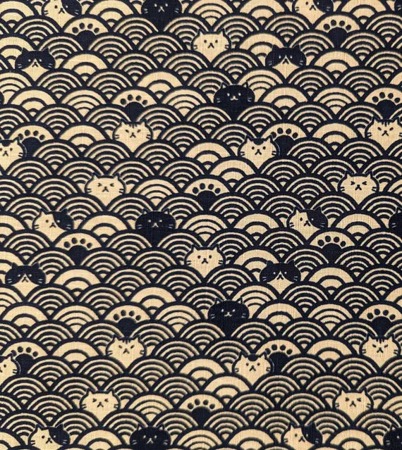 Wave Cat (Navy)
