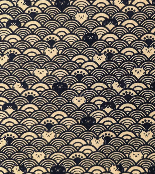 Wave Cat (Navy)