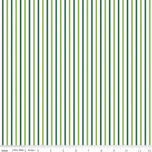 Seasonal Basics 1/8" Ticking Stripe St. Patrick’s Day