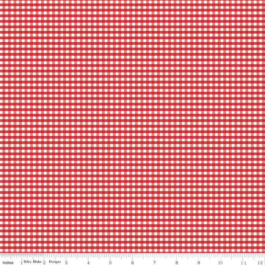 Small Red & White Gingham