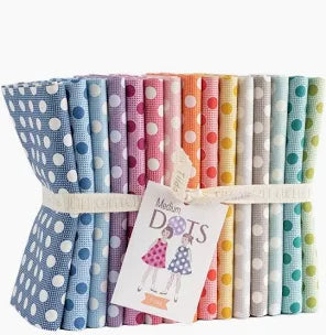 Tilda - Medium Dots FQ Bundle (15 pcs)