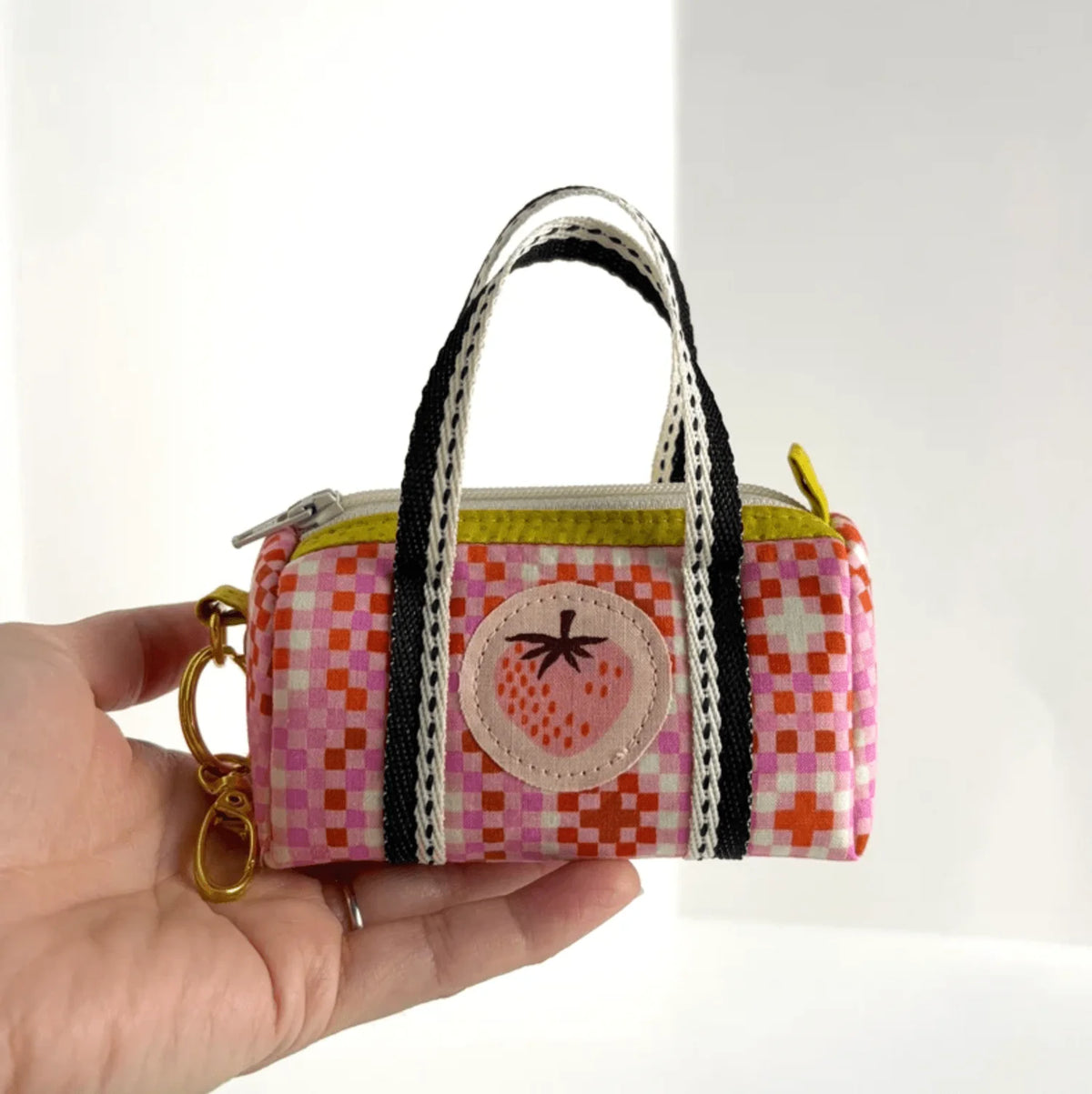Tiny Duffle Bag by Banjoflannel (Printed Paper Pattern)