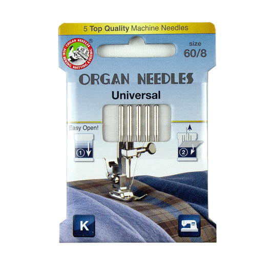 Organ Machine Needles - Universal 60/8