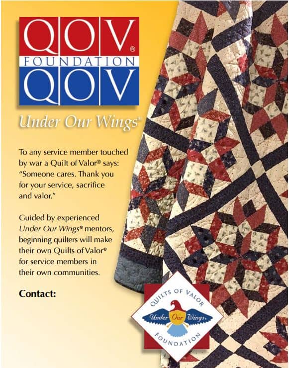 Quilts of Valor Meet and Greet | December 7  12 - 3