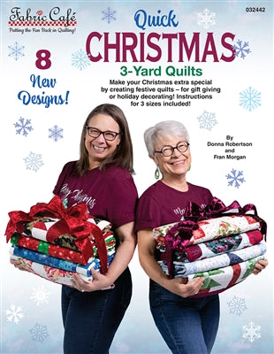Fabric Cafe Quick Christmas 3-Yard Quilts
